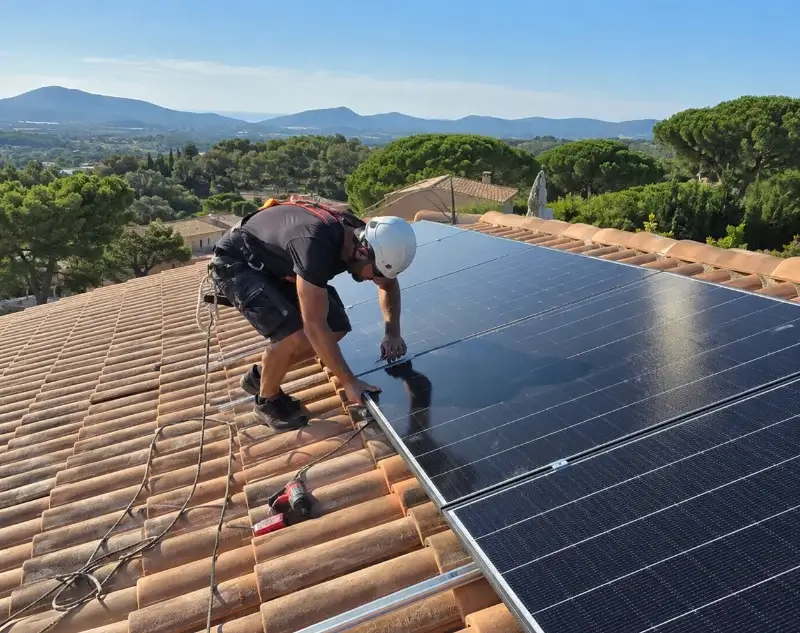 Installateur panneaux solaires Quédillac — pose photovoltaïque sur toiture