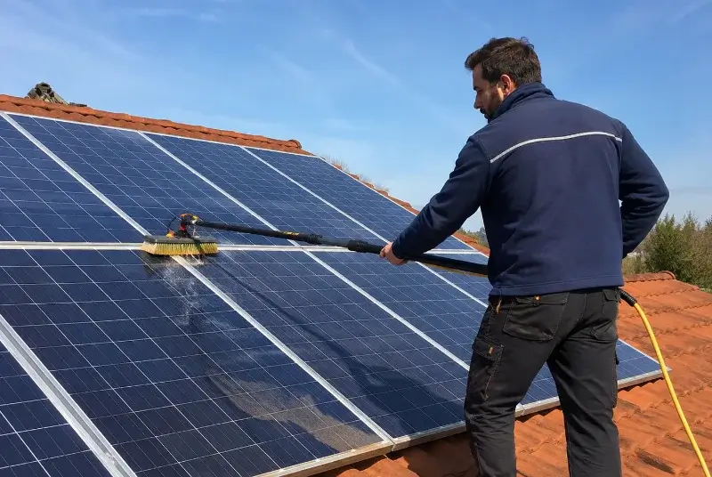Nettoyage et entretien de panneaux solaires à Quédillac